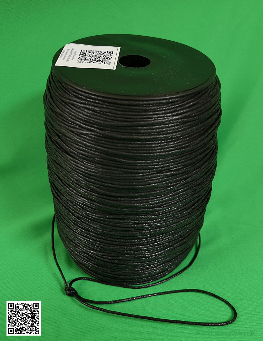 CLR-2mm Waxed cotton SDWXCT-02-SDL- REEL-TT